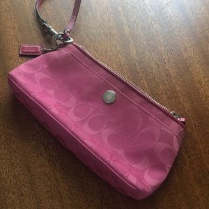 Coach wristlet